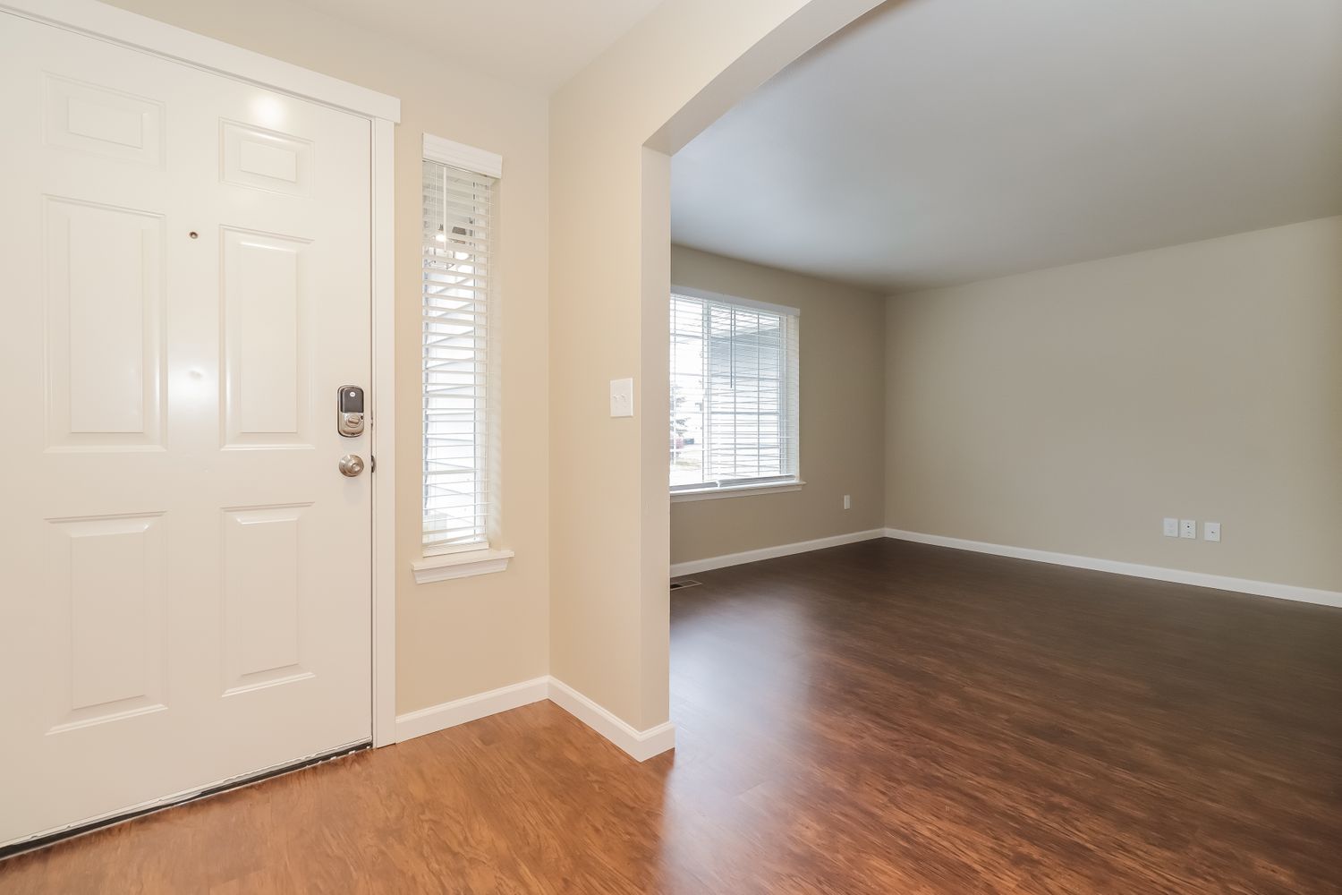 This Invitation Homes property in Seattle, WA features beautiful luxury vinyl flooring.