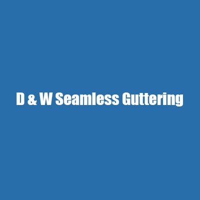 D & W Seamless Guttering Logo