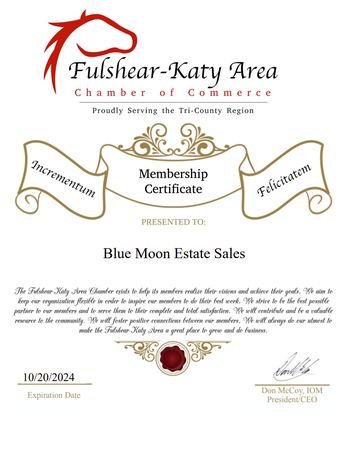 Images Blue Moon Estate Sales (Katy, TX)