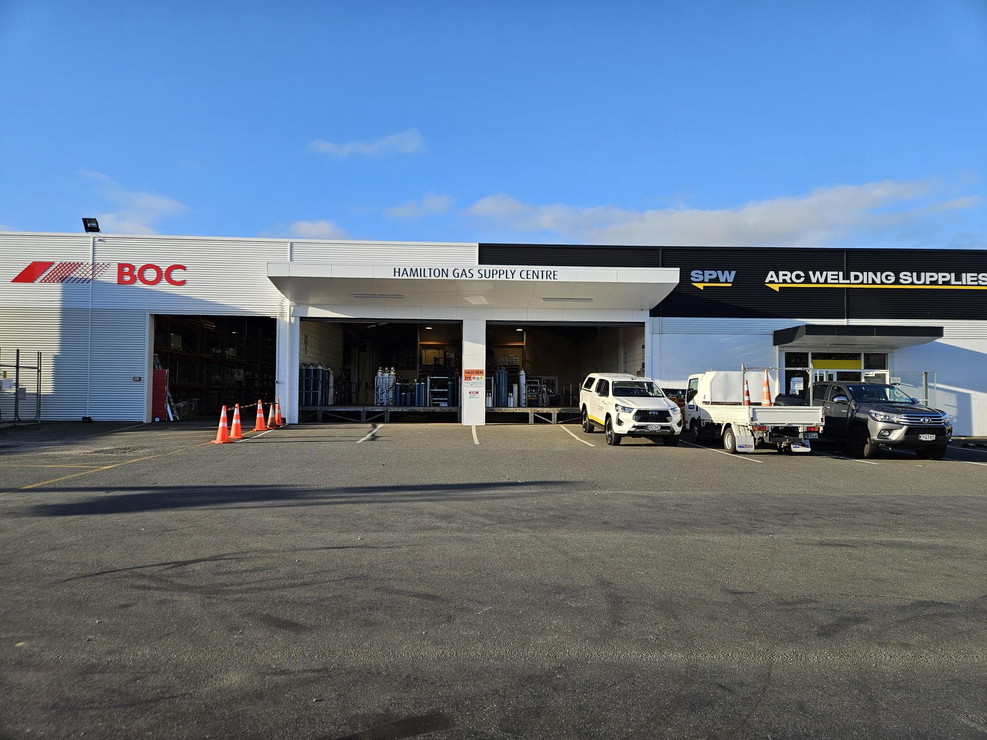 Images BOC Hamilton Gas Supply Centre