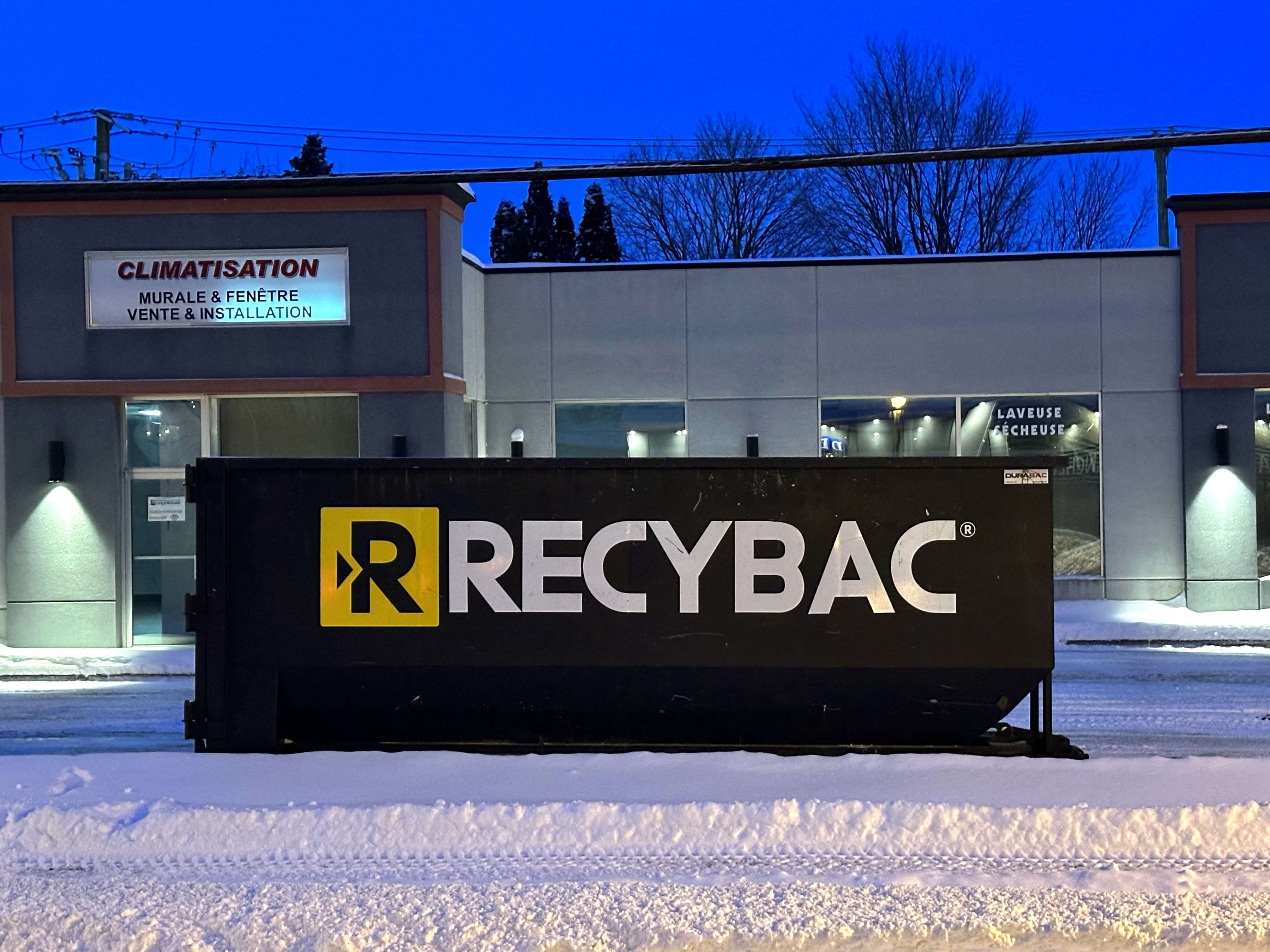 Images Location de conteneur RECYBAC Longueuil