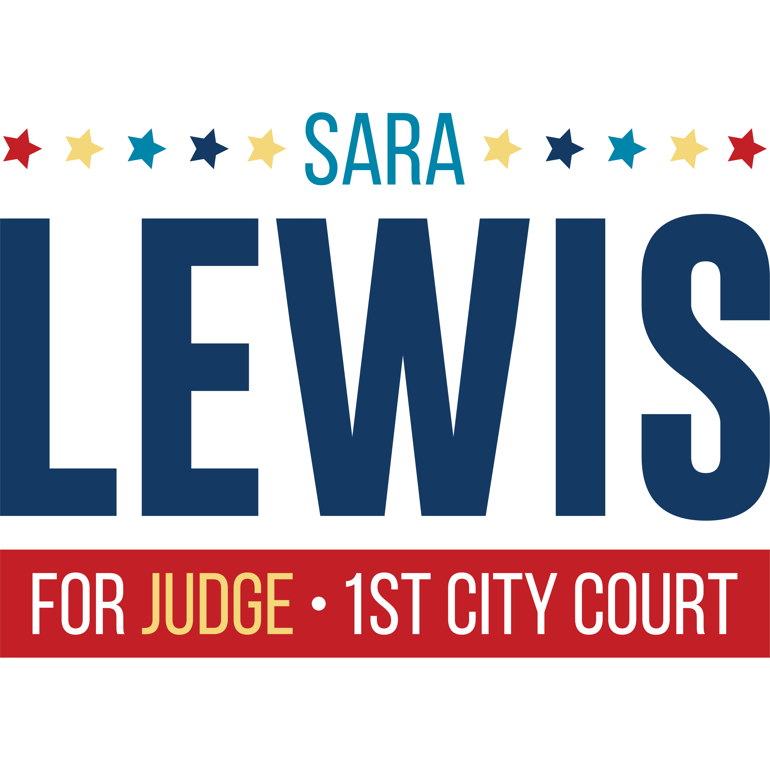 Lewis For Judge Logo