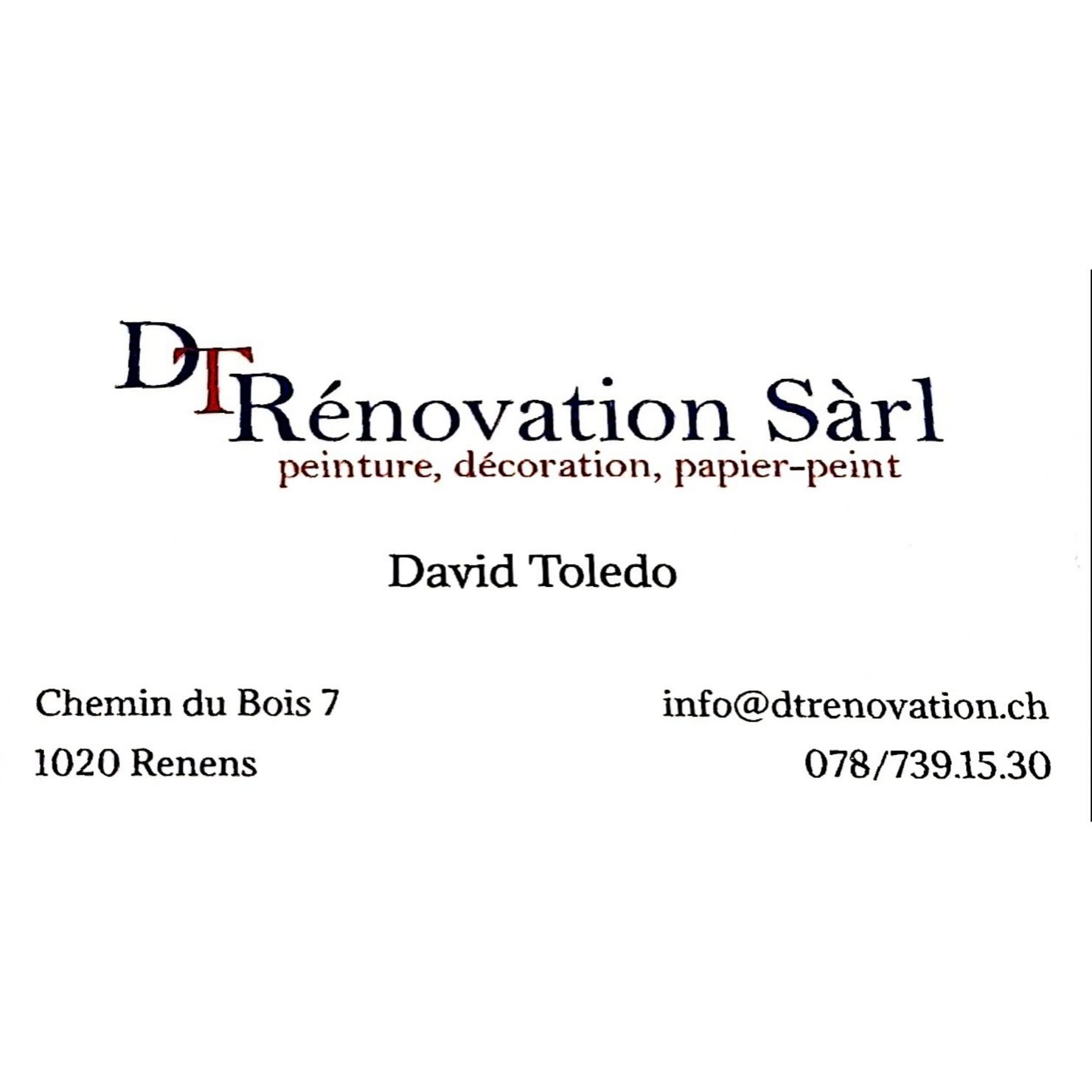 DT Rénovation Sàrl Logo