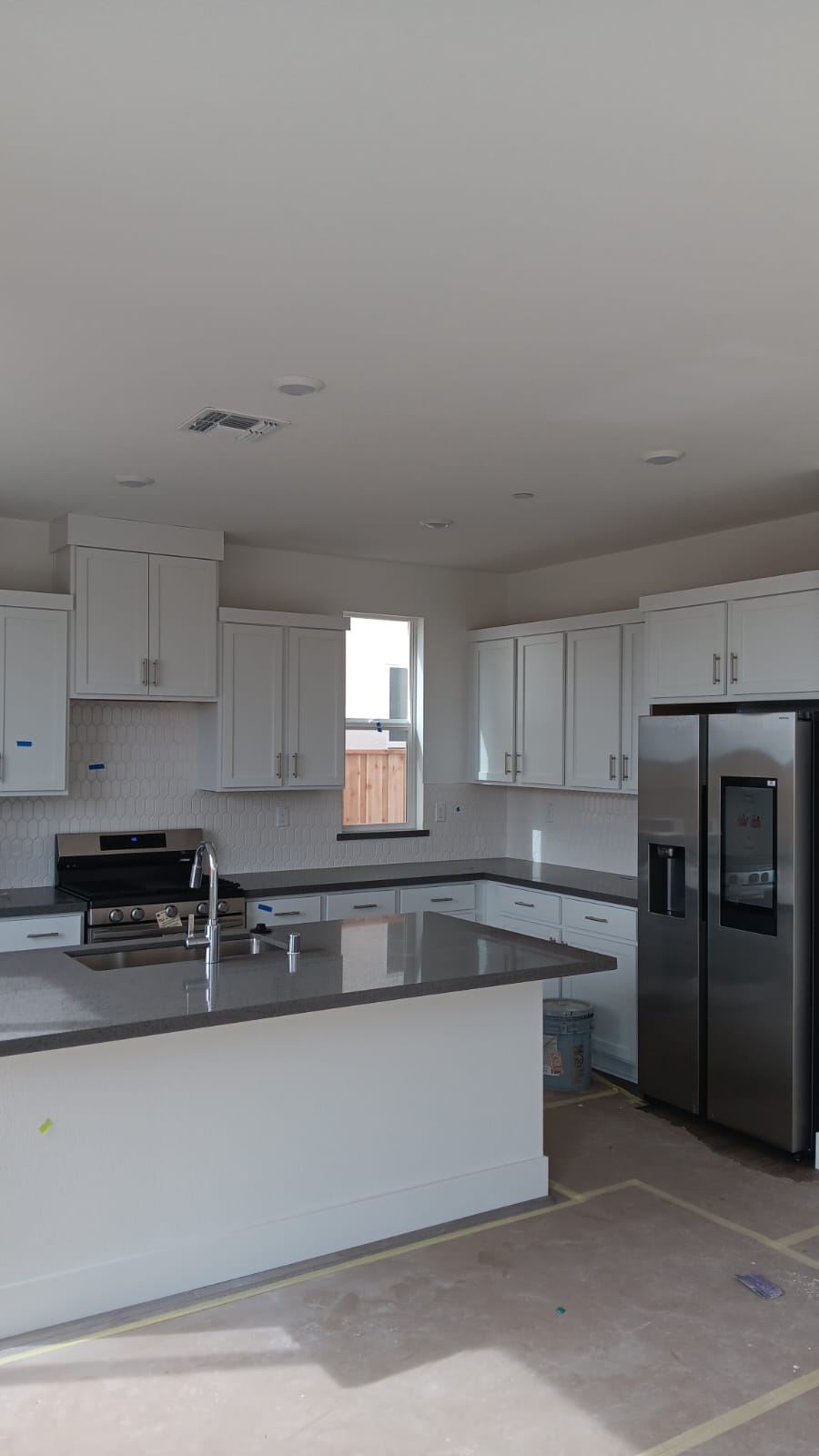 Cecilio Beto Home Installation - After cabinet painting and refinishing