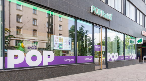 Images POP Pankki Kurikka Tampereen konttori