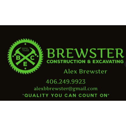 Brewster Construction and Excavating Logo