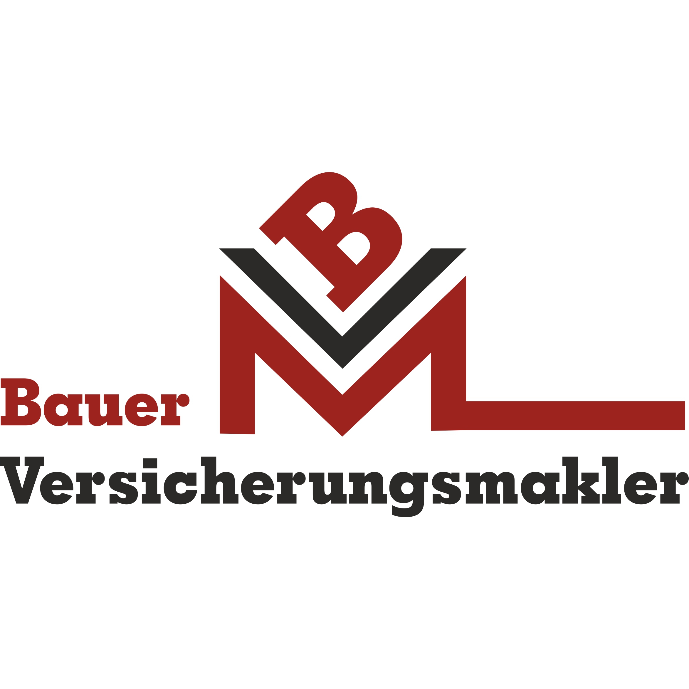 Logo Bauer Versicherungsmakler GmbH & Co KG.
