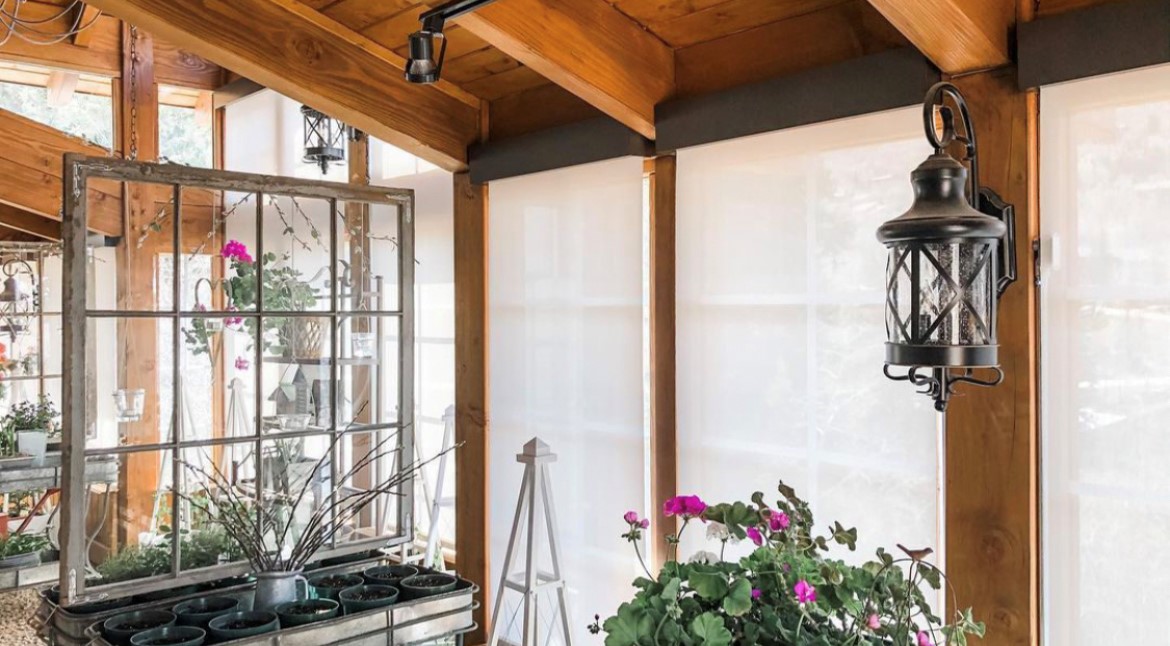 Get your greenhouse ready with custom solar roller shades from Budget Blinds of Rockwall, Forney, Terrell, and Greenville.