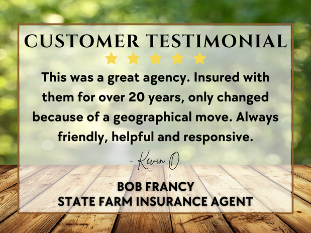 Images Bob Francy III - State Farm Insurance Agent