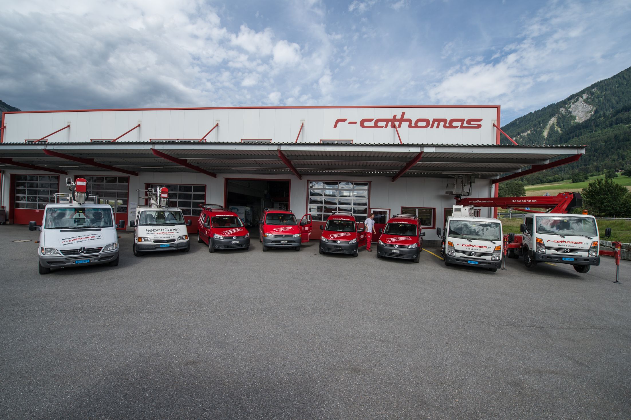 Bilder R. Cathomas Reinigungen AG