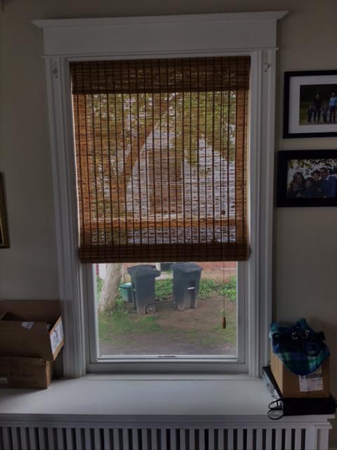 Our Woven Wood Shades will take your room from dreary to stunning with their intricate textures and refined natural hues. Check out our latest work in Ossining, New York.