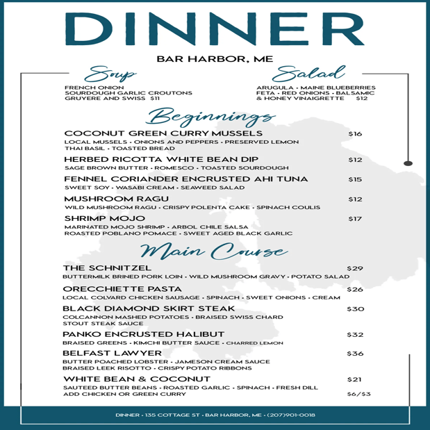 Images Dinner Bar Harbor