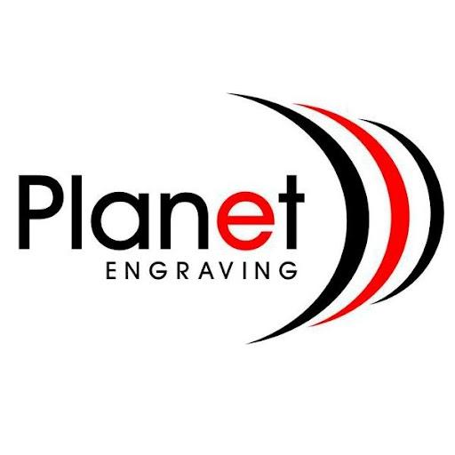 Planet Engraving Logo