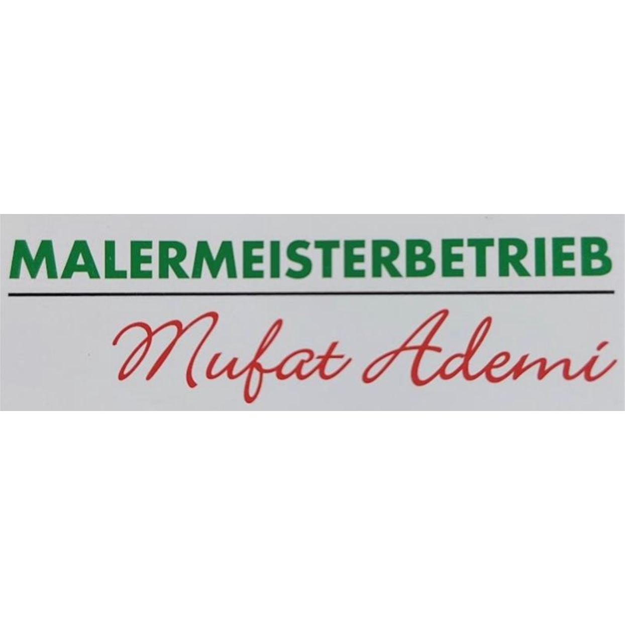 Malermeisterbetrieb Mufat Ademi Logo