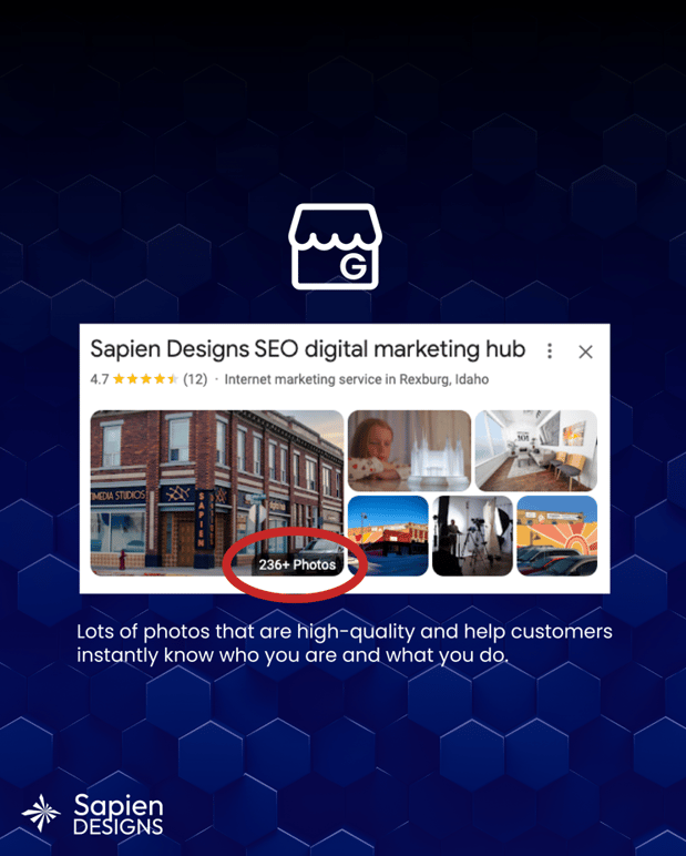 Images Sapien Designs SEO digital marketing hub