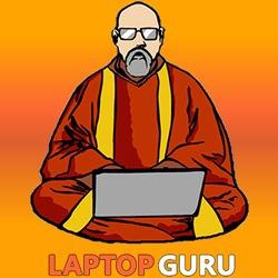 LaptopGuru Laptop Szerviz Logo