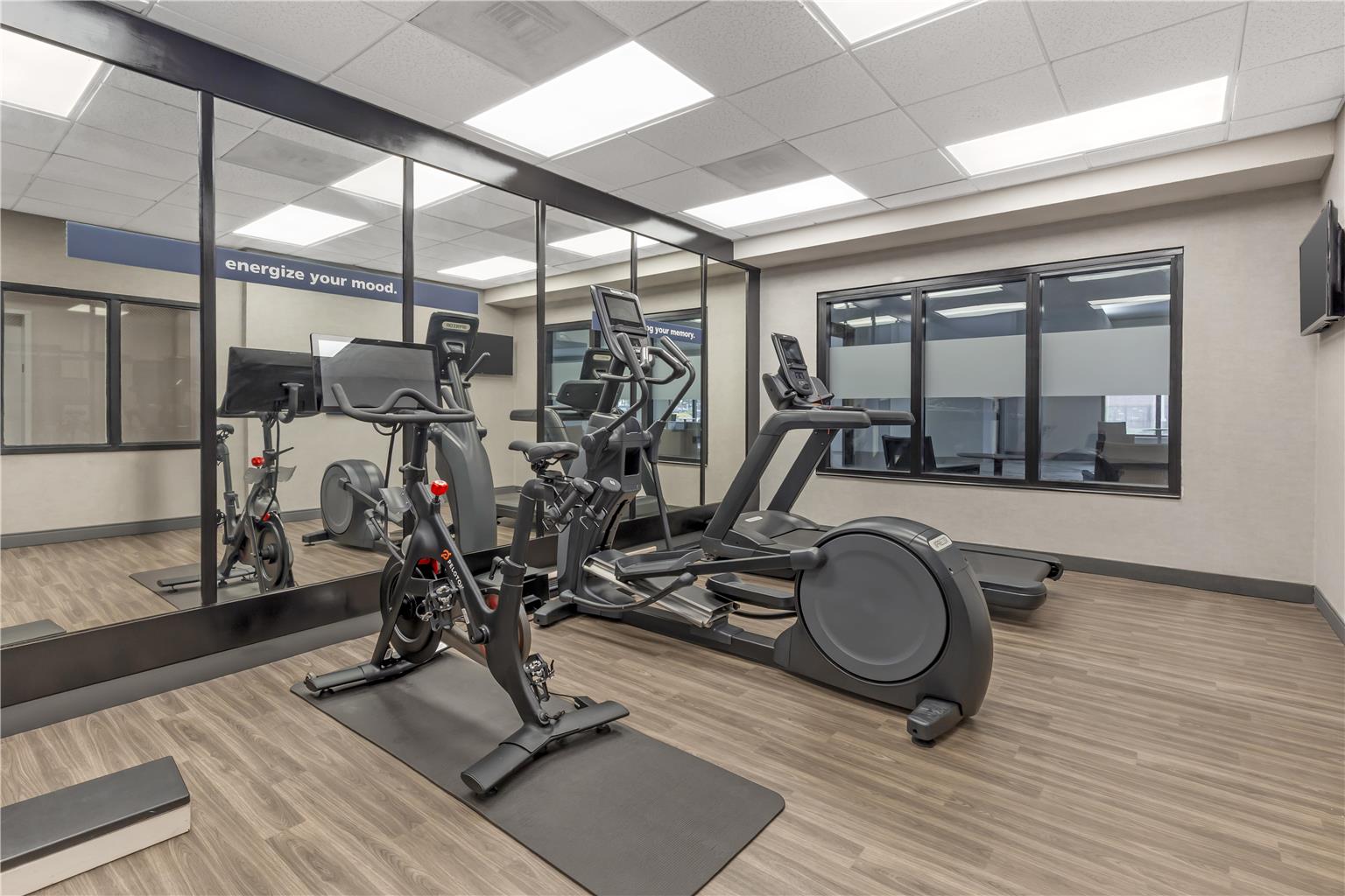 Health club  fitness center  gym 