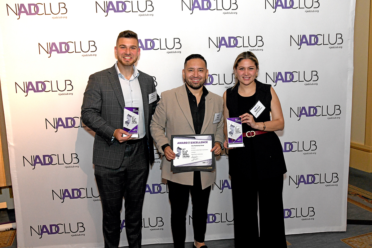 One Marketing Group team recognized at a NADILB professional event.