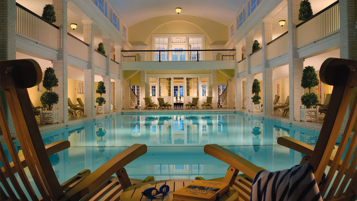 Indoor pool - Omni Bedford Springs Resort