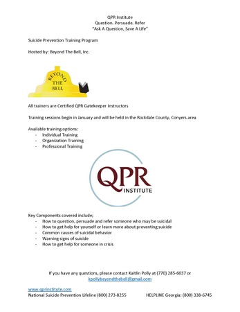 Images Beyond The Bell - Substance Abuse Prevention