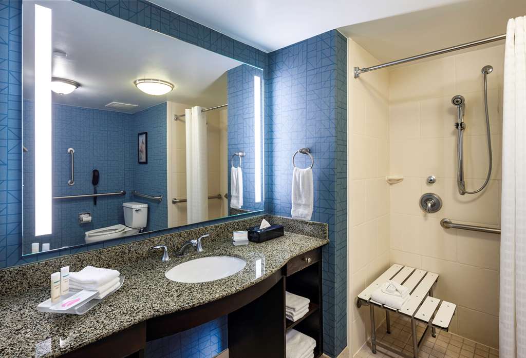 Guest room bath Homewood Suites by Hilton Austin/Round Rock, TX Round Rock (512)341-9200