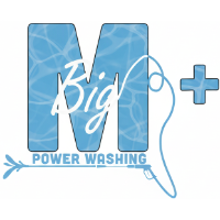 Big M power washing Logo