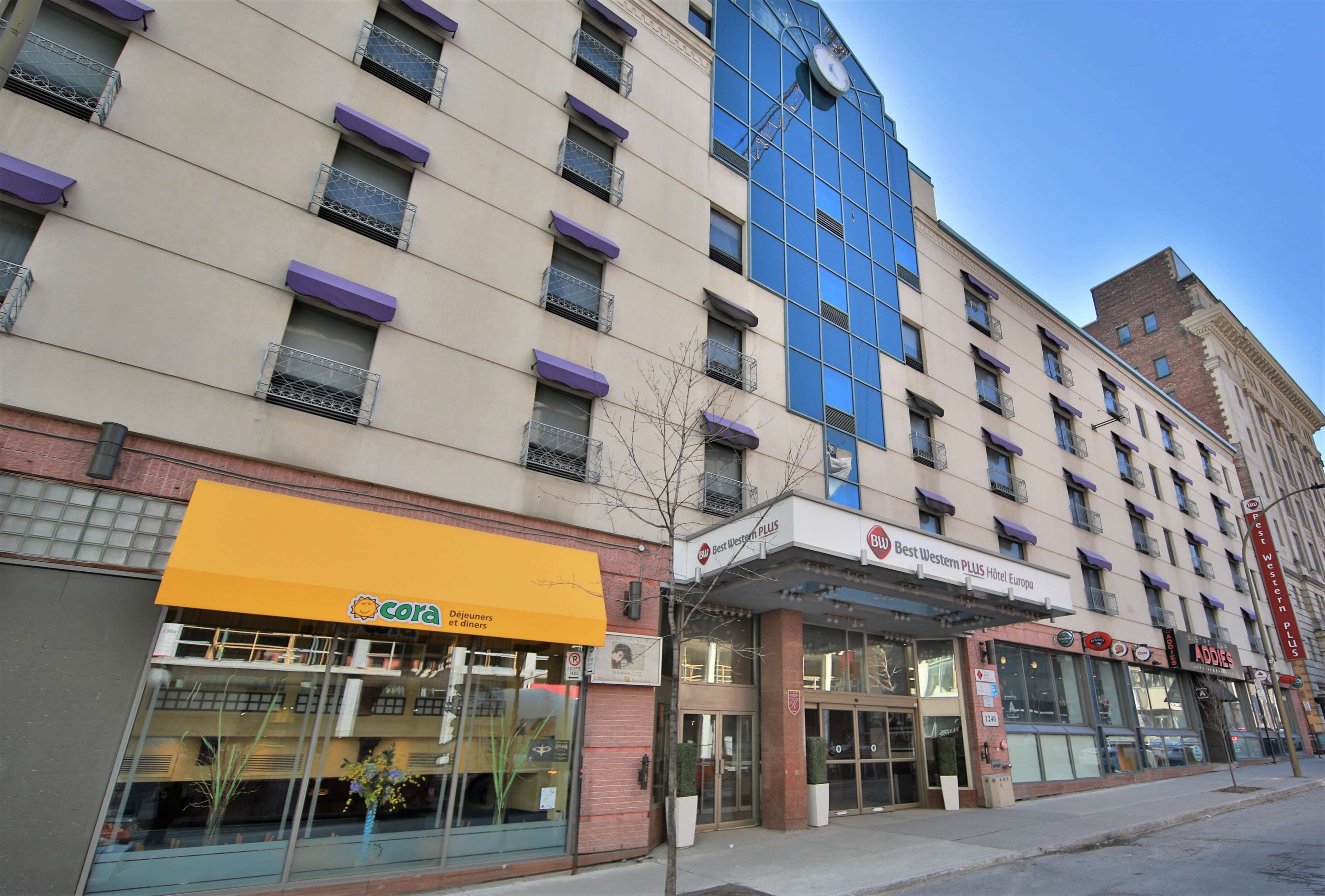 Exterior Best Western Plus Montreal Downtown-Hotel Europa Montreal (514)866-6492