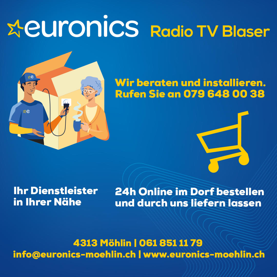 Radio Blaser TV, Steinligasse 20 in Möhlin