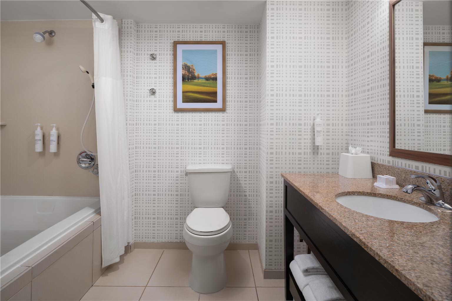 Guest room bath