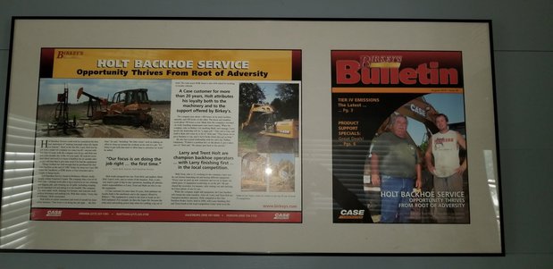 Images Holt Backhoe Service Inc.
