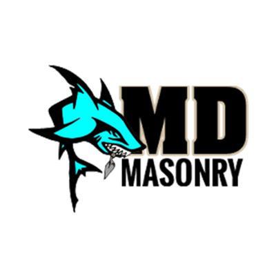 M D Masonry Logo