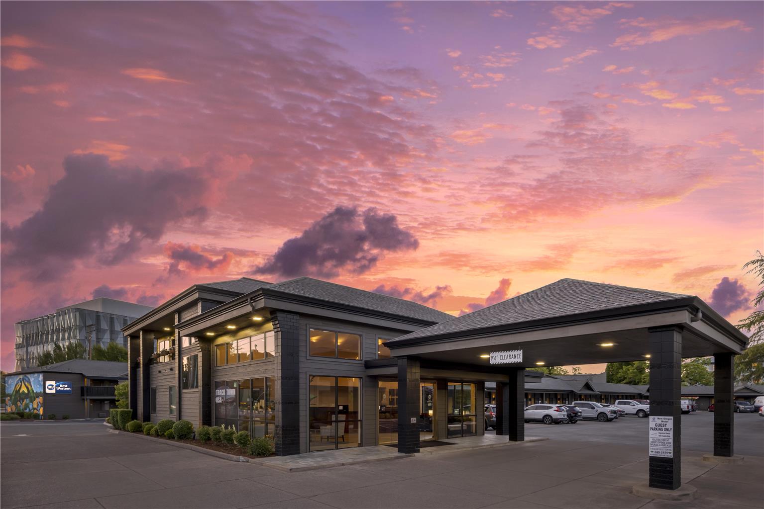 Exterior at Twilight