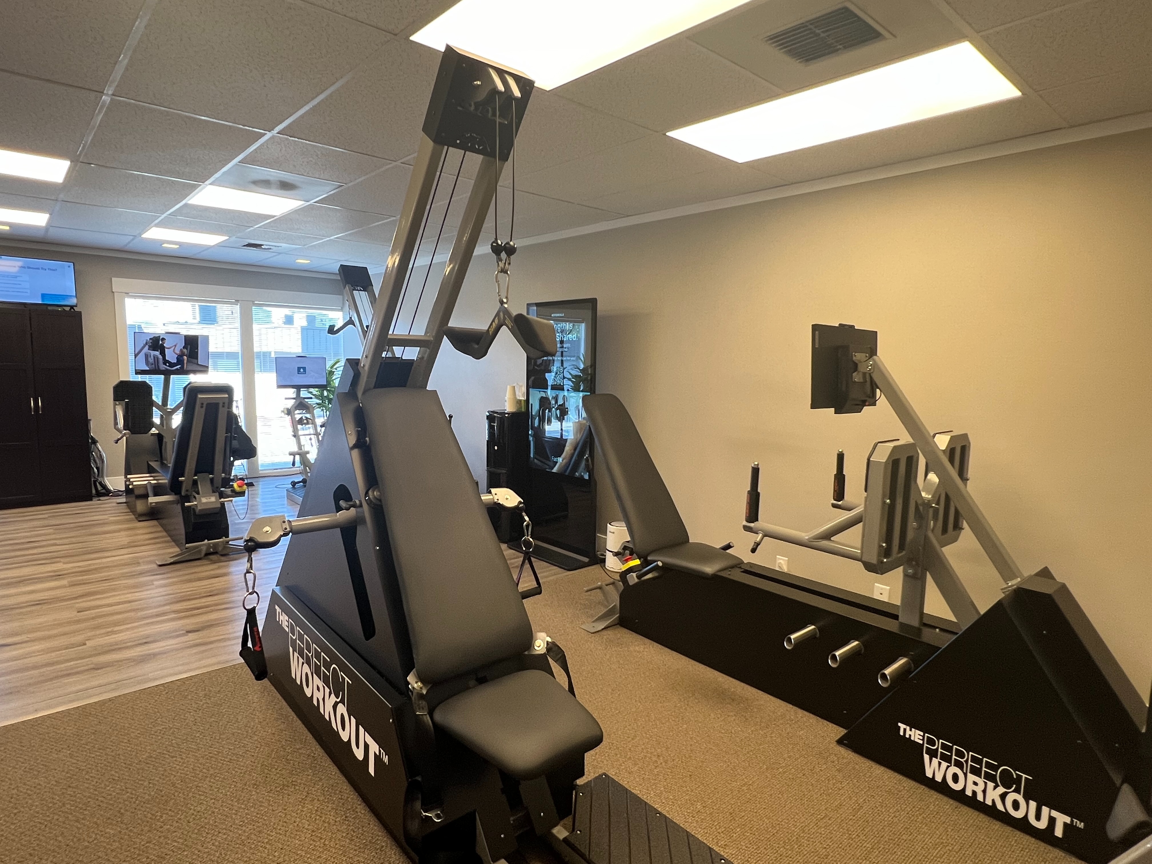 Interior of the FastFit Bellevue studio.