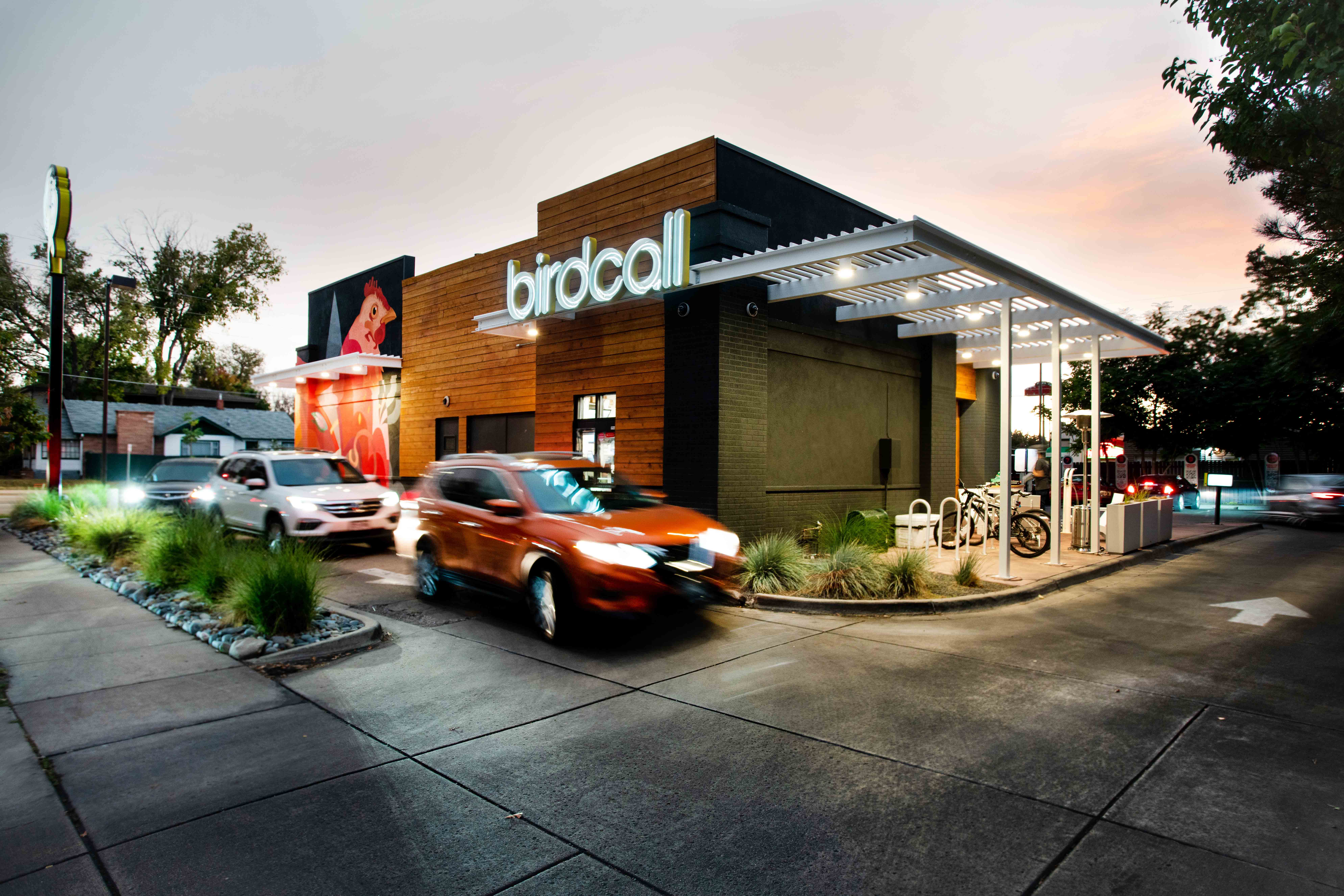 Exterior image of Birdcall Evans from a corner view