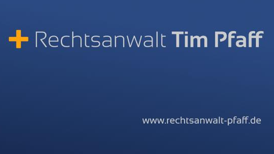 Rechtsanwalt Tim Pfaff, Kurzes Geländ 14 in Augsburg