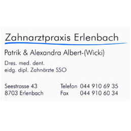 Zahnarztpraxis Erlenbach AG - Patrik und Alexandra ALBERT Logo