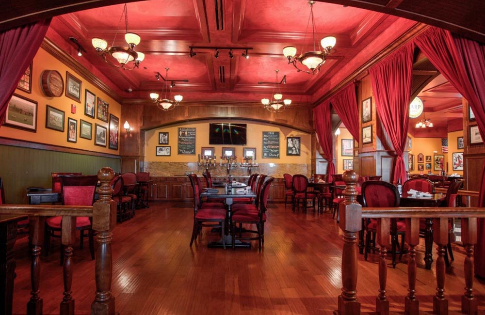 The Imperial Pint Room, a  semi-private space that seats up to 30 