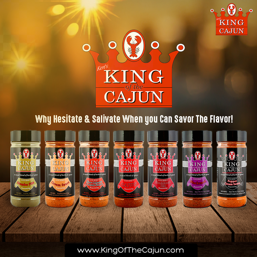 King Of The Cajun Gourmet Brand Seasoning Image