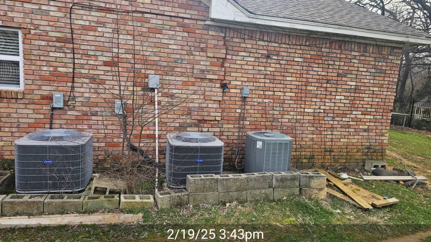 multiple condenser placement