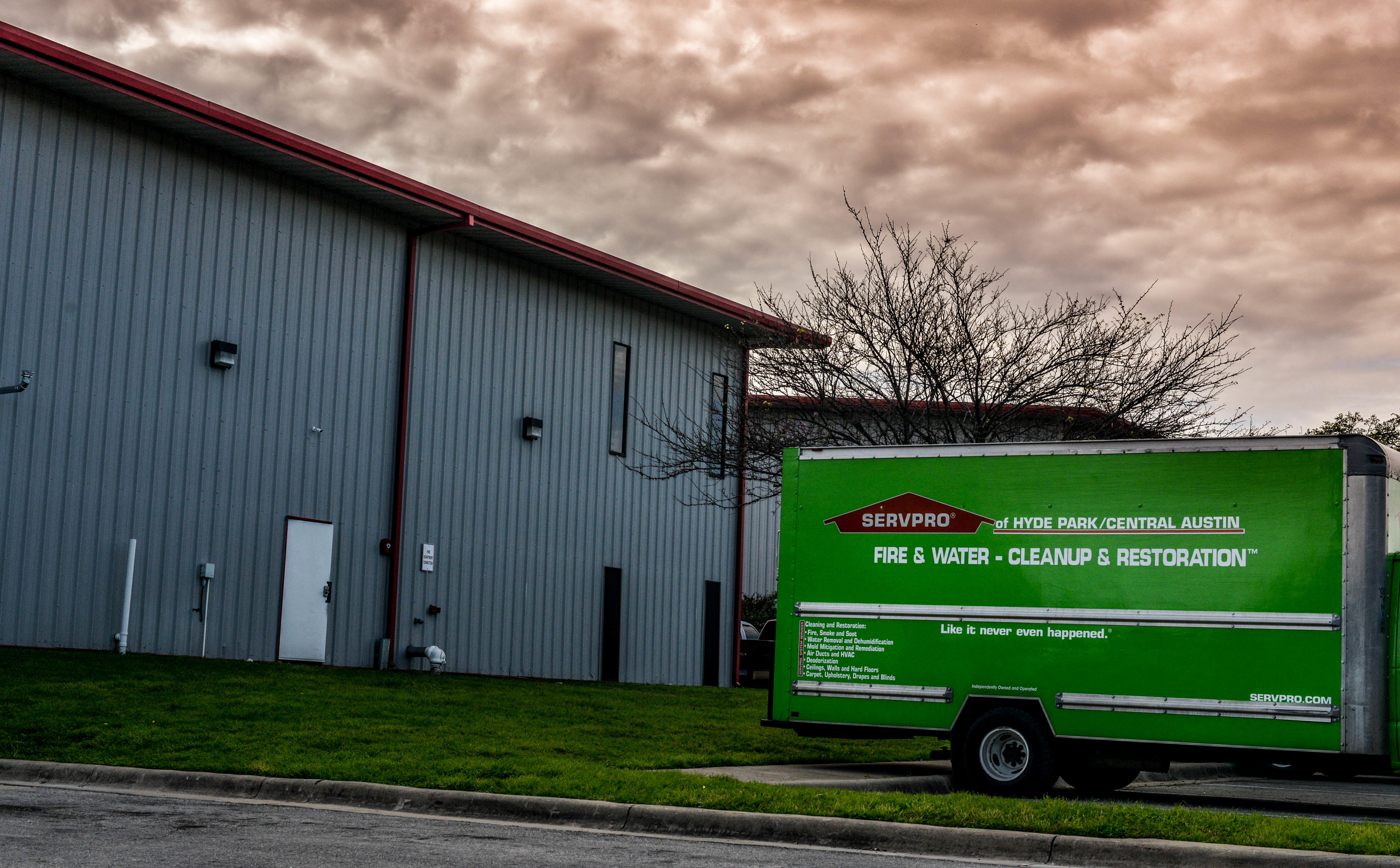 SERVPRO is Faster to Any Size Disaster.