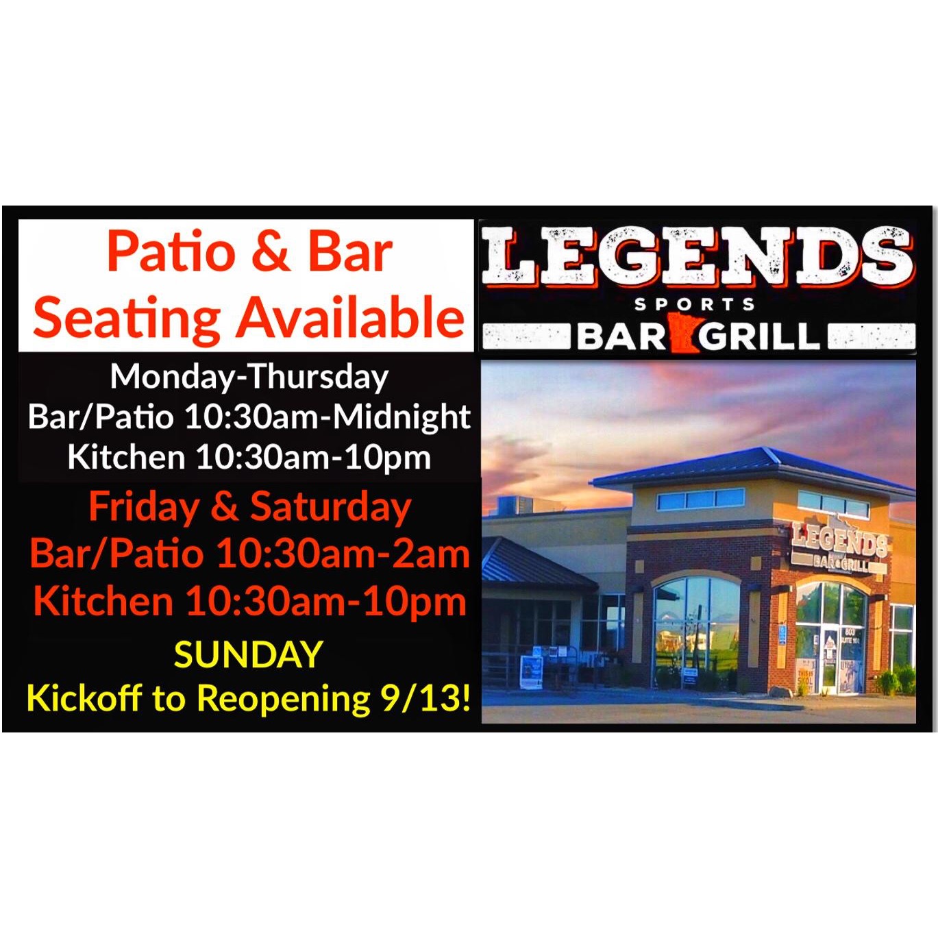 Legends Sports Bar & Grill Photo