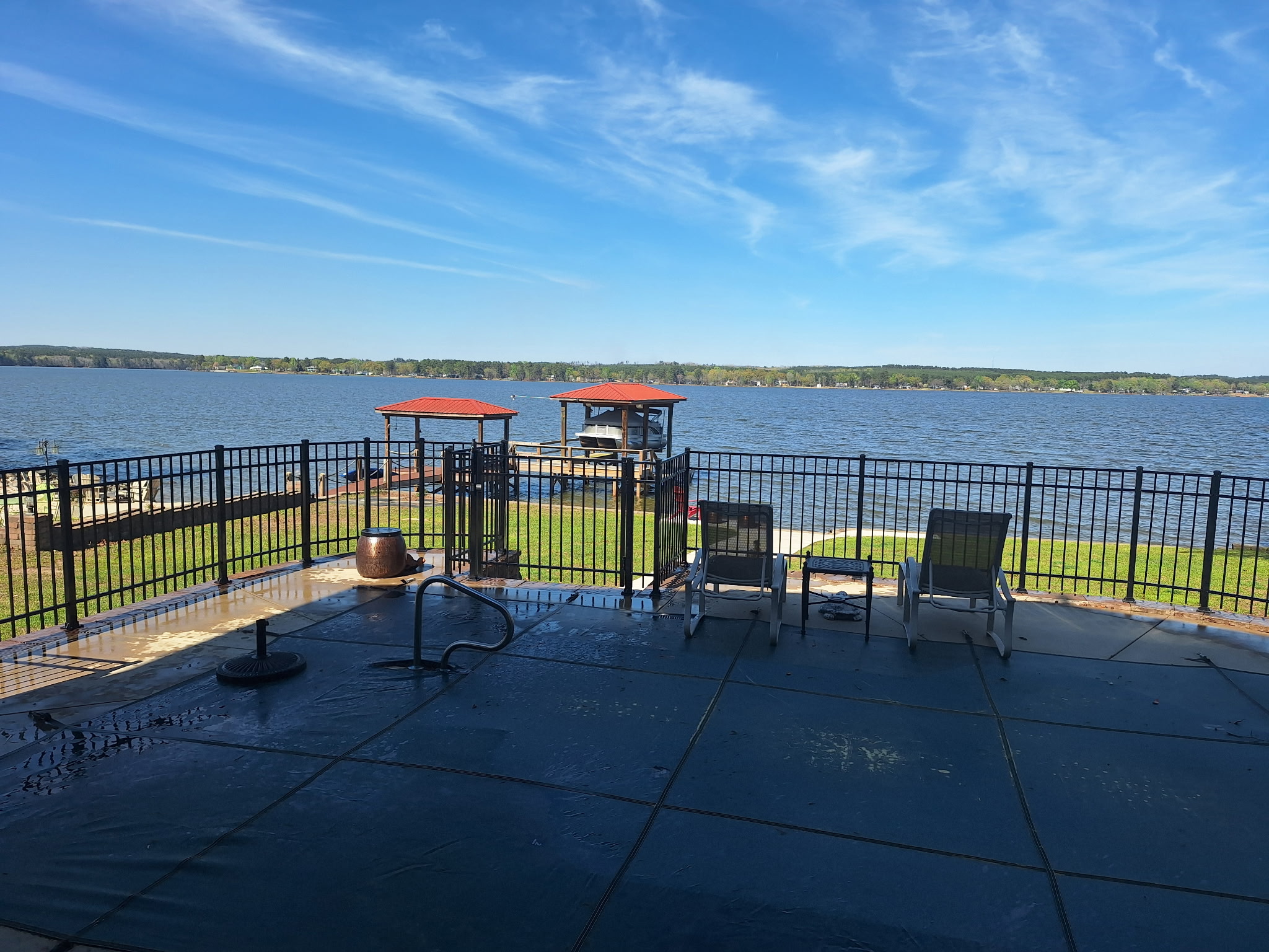 Fence Install on the Lake