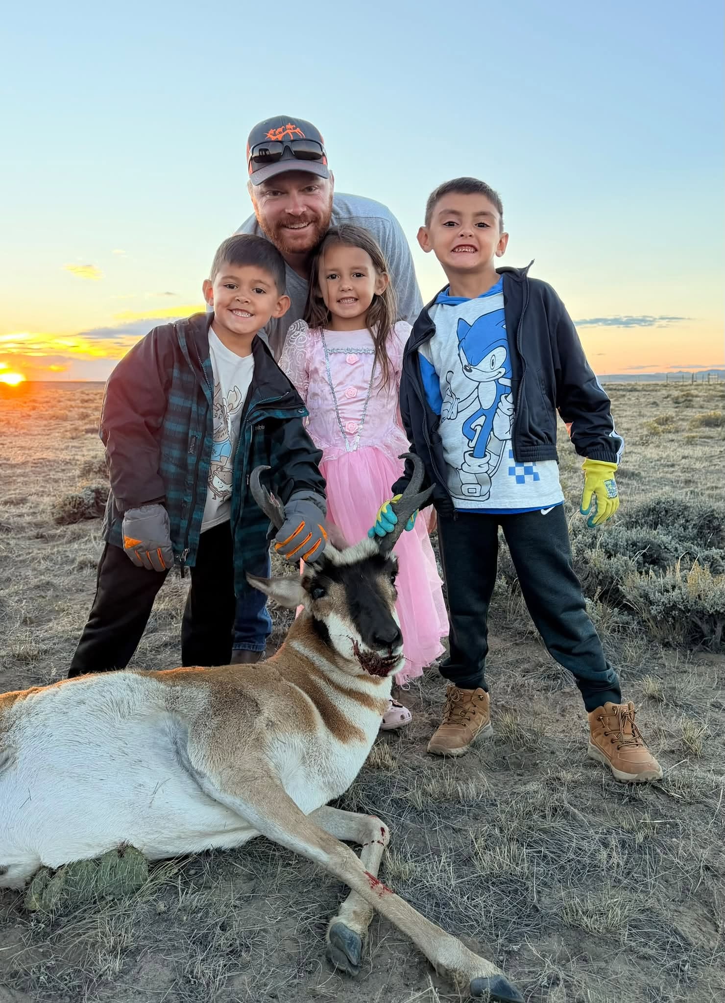 Enjoying the great outdoors with family!