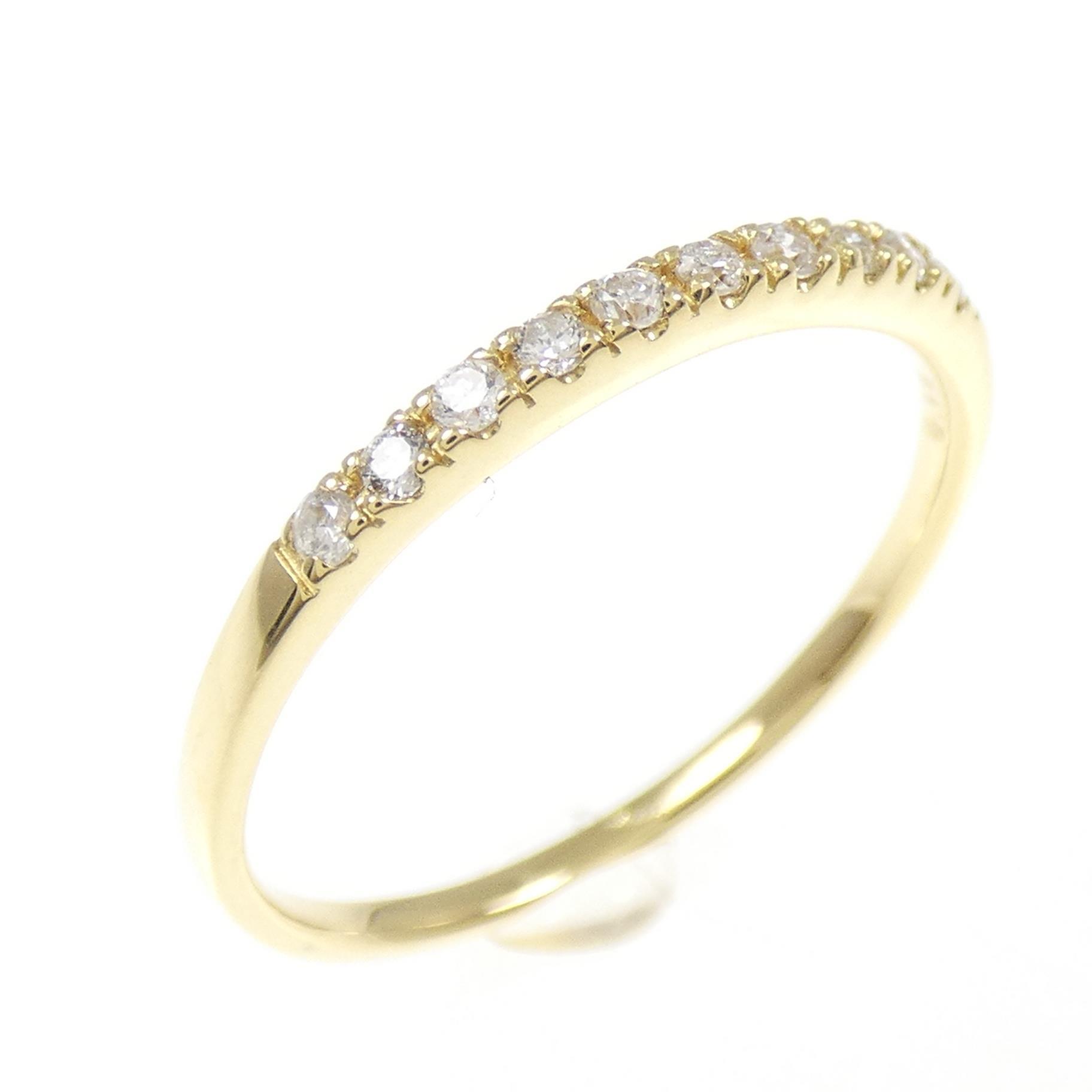 K18YG ダイヤモンド リング 0.10CT