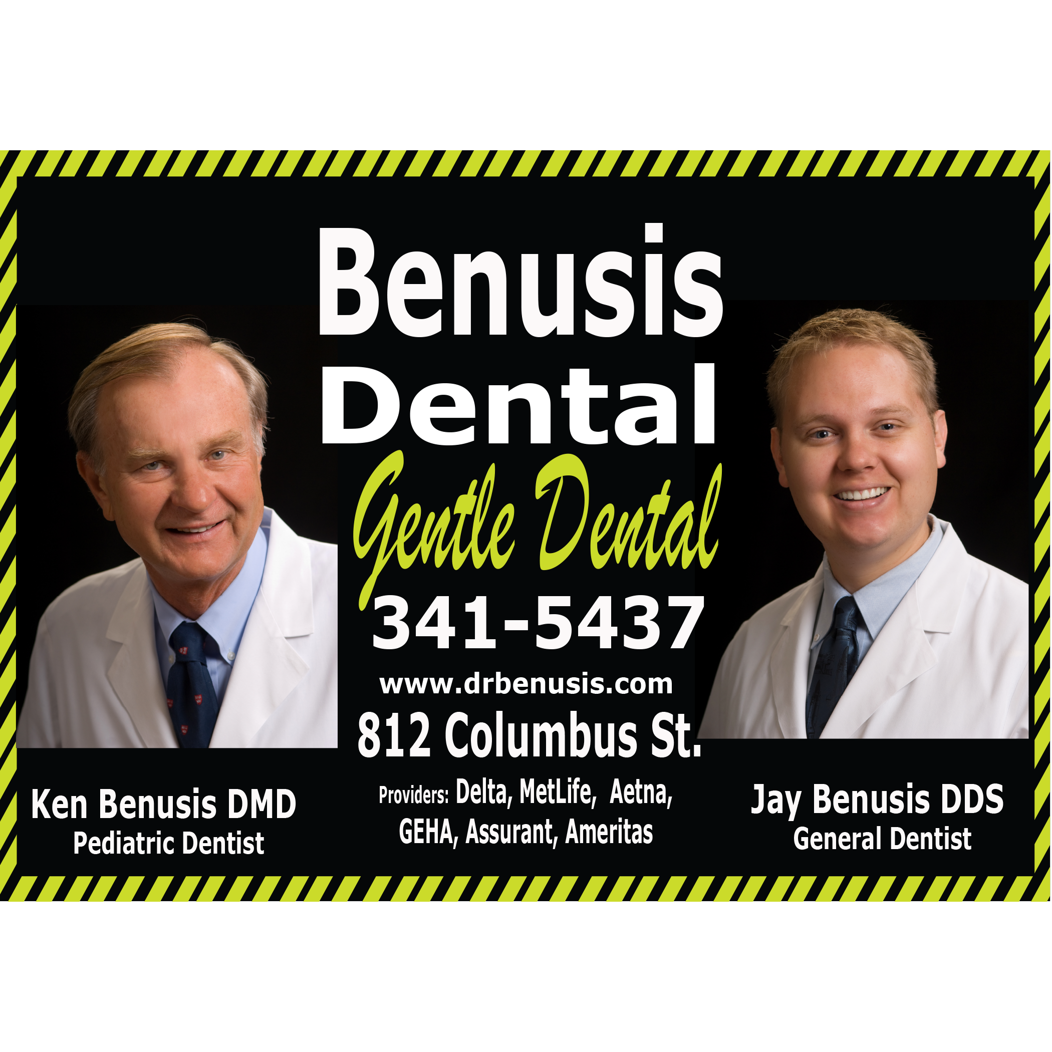 Dentist in SD Rapid City 57701 Benusis Dental ProfLLC 812 Columbus St (605)341-5437