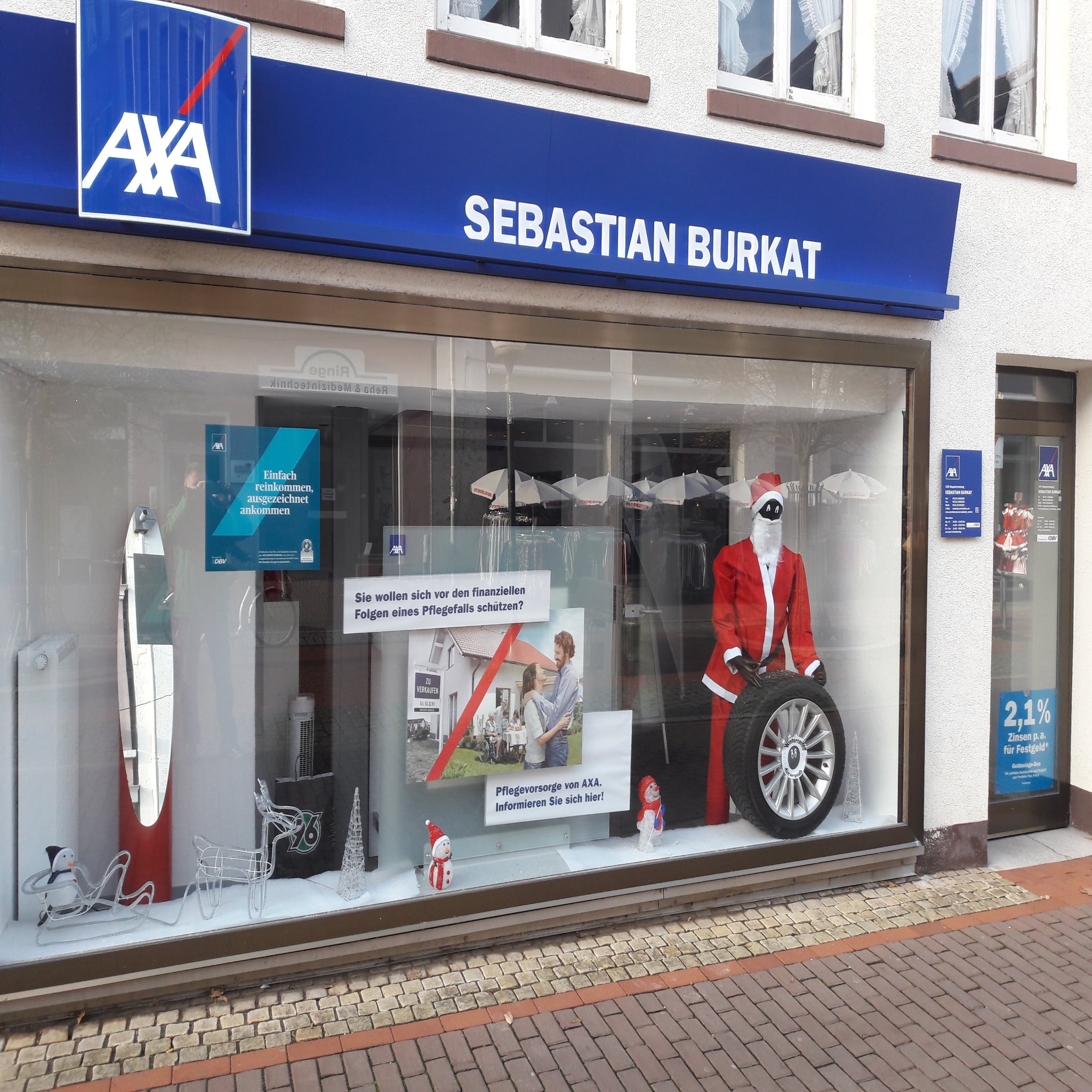 AXA Versicherung Agentur Burkat, Obernstr. 19 in Stadthagen