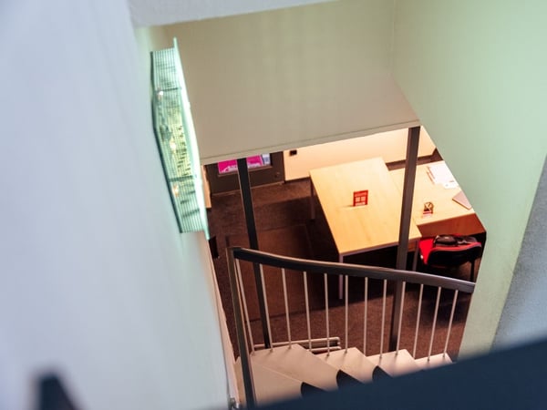 Wuppertal-Vohwinkel Flur 2. Etage / Blick aufs Büro