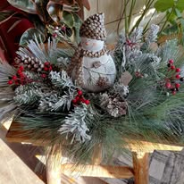 Country Wood Hearts & Lace Image