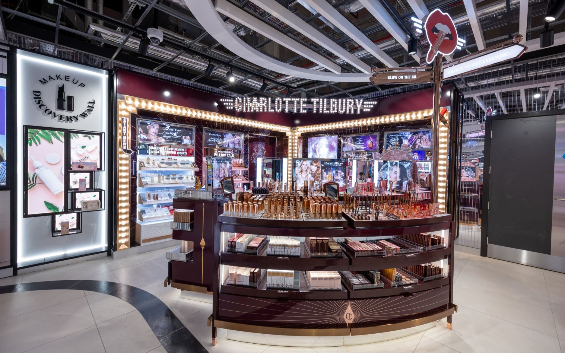 Manchester Airport Terminal 2 Beauty Counter - Charlotte Tilbury