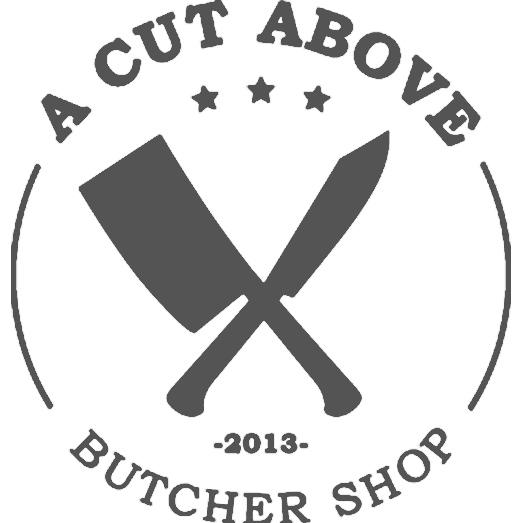 A Cut Above Butcher Shop Logo